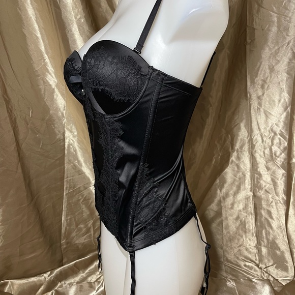 Honey Birdette Bridgette Black Bustier - Picture 2 of 5